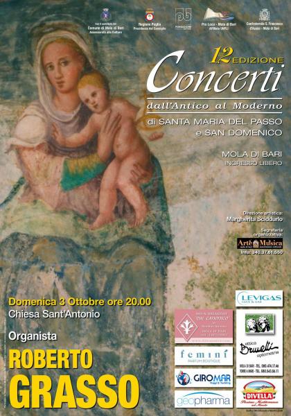 9° Concerto del Festival Organistico Internazionale "Santa Maria del Passo" e "San Domenico"