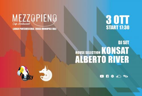 Sunday 03.10 | MezzoPieno w/Konsat&Alberto River