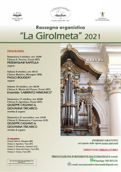 La Girolmeta 2021 - Concerto dell'organista P. Kapitula