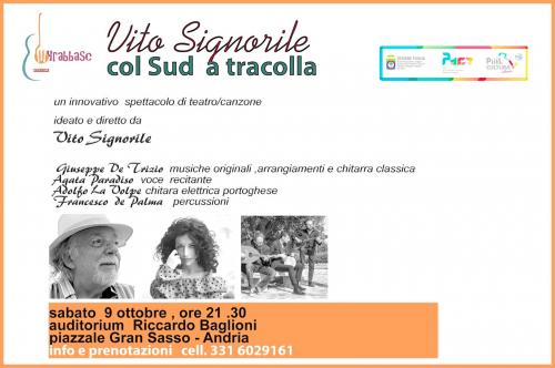 Vito  Signorile : col Sud a tracolla
