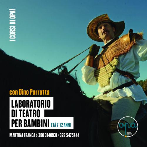 Laboratorio teatro per bambini (età consigliata 7-12 anni)