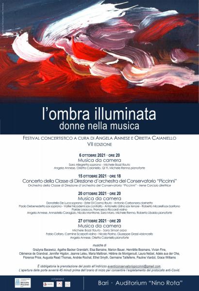L’ombra illuminata. Donne nella musica, prima serata