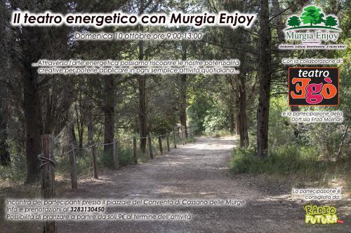 Il teatro energetico con Murgia Enjoy