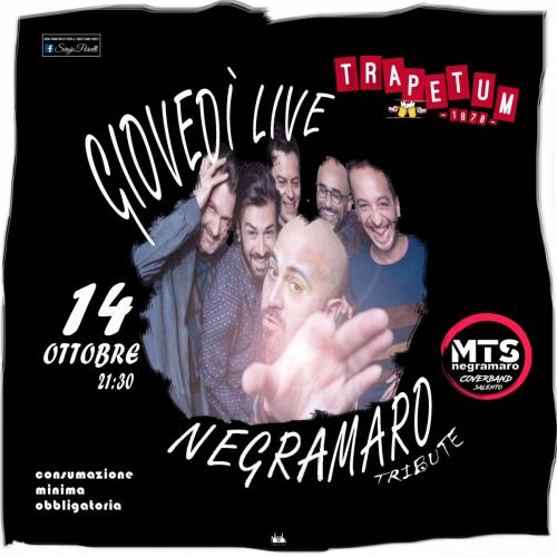 MTS Negramaro CoverBand live Trapetum Bisceglie