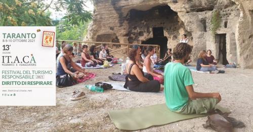 Il Respiro di Marina, Santa di Antiochia | Visita Guidata e Yoga nel villaggio rupestre