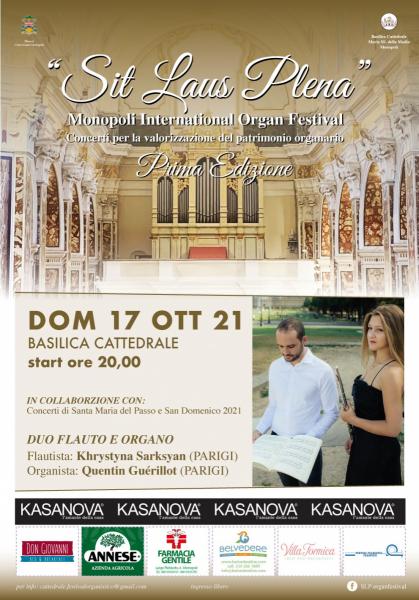 SECONDO CONCERTO - FESTIVAL ORGANISTICO MONOPOLI