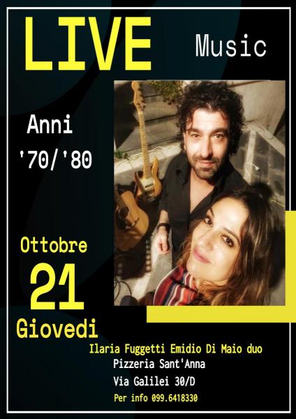 I grandi successi degli anni ’70 e ’80 live a Taranto