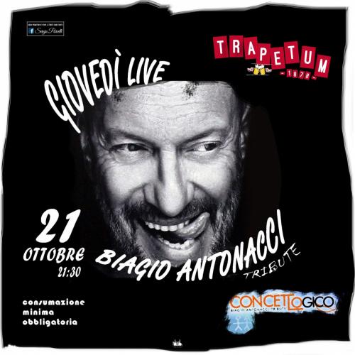 Concetto Logico - Tribute Band Biagio Antonacci live Trapetum Bisceglie