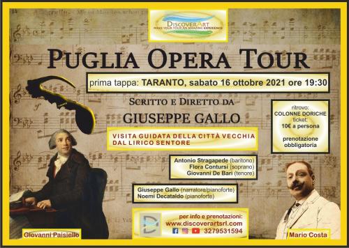 Puglia Opera Tour – Taranto!
