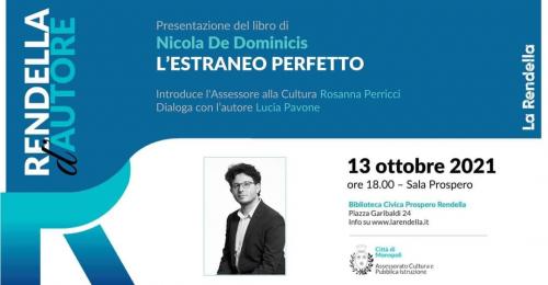 Presentazione del Libro L'estraneo Perfetto di Nicola de Dominicis