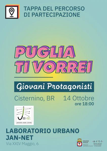 "PUGLIA TI VORREI - Giovani protagonisti"
