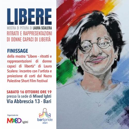 Finissage mostra "Libere - ritratti e rappresentazioni di donne capaci di libertà"