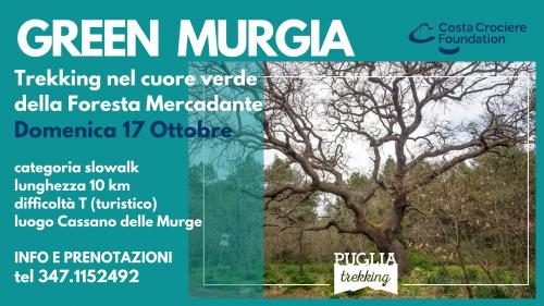 GREEN MURGIA Trekking nel cuore verde della foresta Mercadante