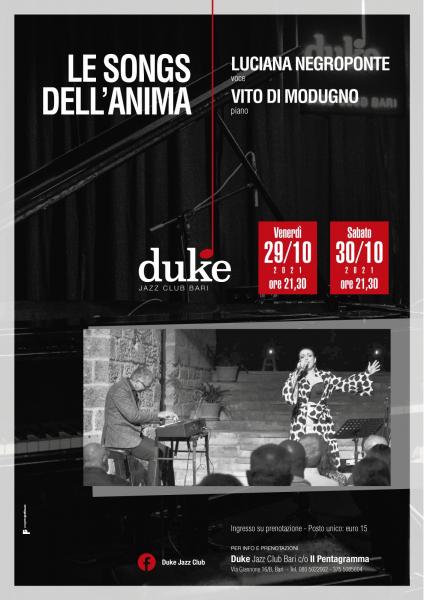Le songs dell'anima