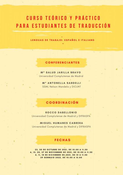 Curso Teórico y Práctico Para Estudiantes de Traducción