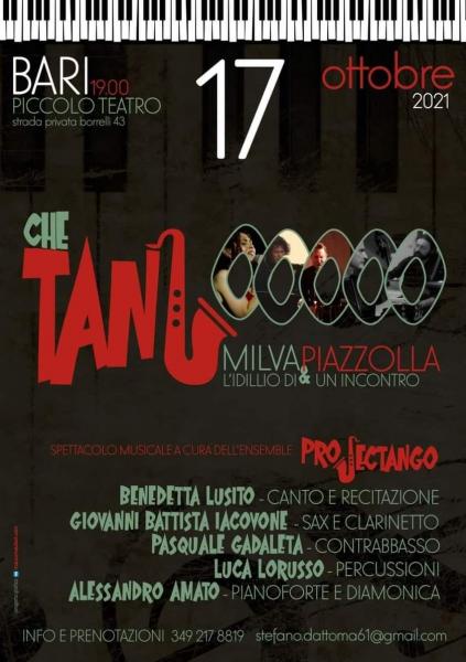 Che Tango "Milva Piazzola l'idilio di un incontro"