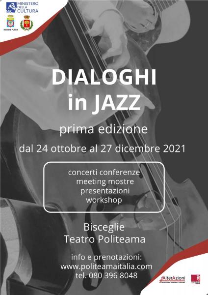 "Dialoghi in Jazz"- 1^ Edizione- Concerto Inaugurale- Musica, Fotografia e Impegno Umanitario