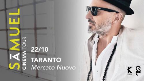 SAMUEL live a Taranto - Cinema Tour