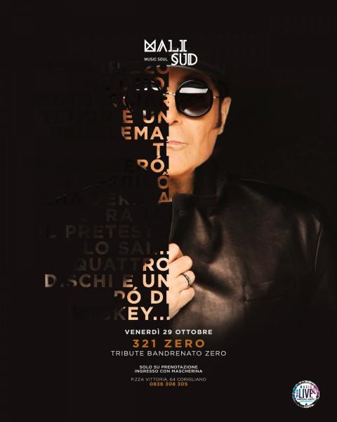 CONCERTO DEI 321 ZERO TRIBUTE  BAND RENATO  AL  MALI  SUD DI CORIGLIANO