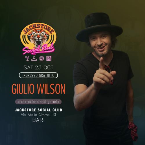 GIULIO WILSON | Live