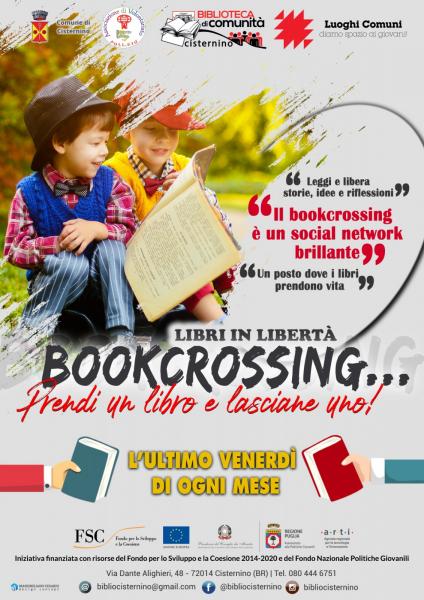 ''Bookcrossing- Libri in libertà'' in biblioteca