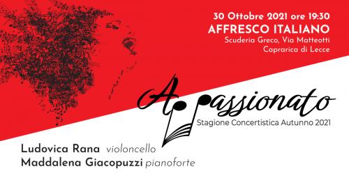 "Affresco Italiano" con Ludovica Rana e Maddalena Giacopuzzi