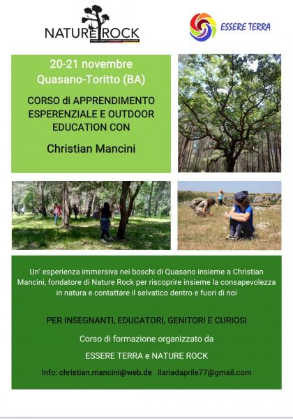 APPRENDIMENTO ESPERIENZIALE con Christian Mancini