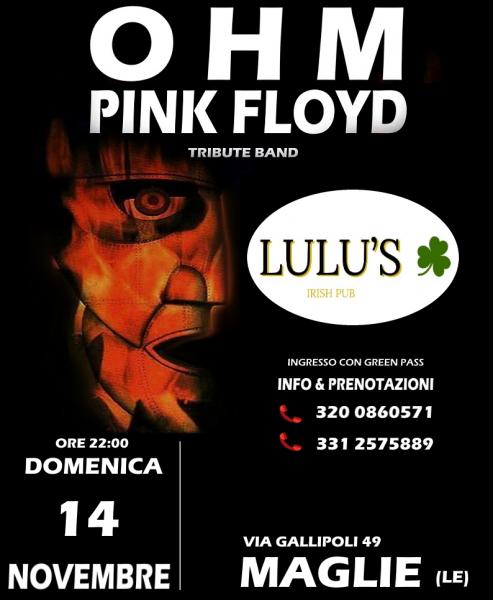 OHM PINK FLOYD Live