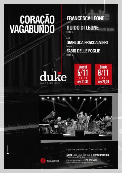 “Coração Vagabundo - Francesca Leone & Guido Di Leone”