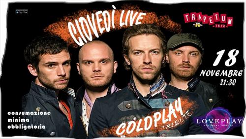 Loveplay - Coldplay Tribute Band live Trapetum Bisceglie