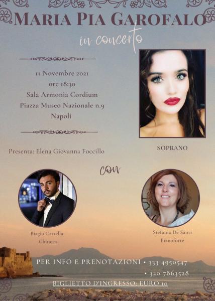 Maria Pia Garofalo in concerto