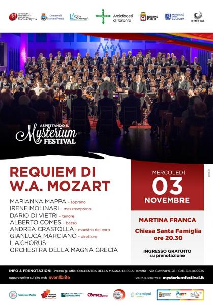 REQUIEM DI W.A. MOZART - Aspettando il Mysterium Festival