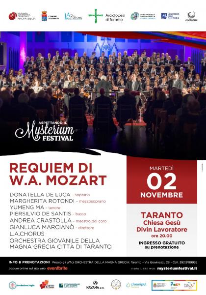 REQUIEM DI MOZART - "Aspettando il Mysterium Festival"