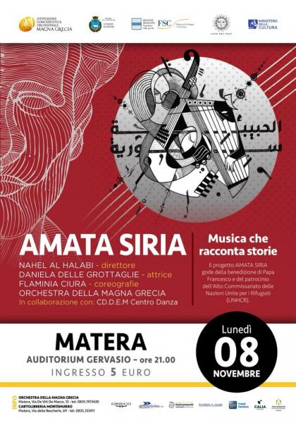 "AMATA SIRIA Musica che racconta Storie"