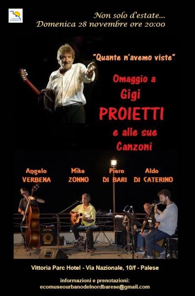 "Quante n'avemo viste" - omaggio a Gigi Proietti e alle sue canzoni