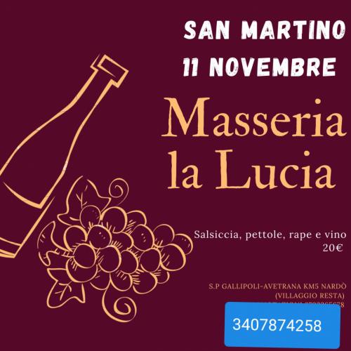 SAN MARTINO ALLA MASSERIA LA LUCIA