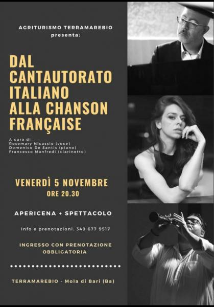 Dal cantautorato italiano alla chanson française
