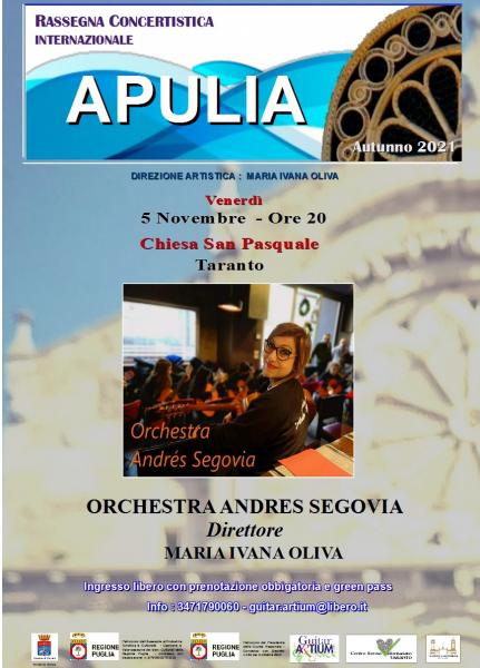 Rassegna Concertistica Internazionale APULIA - Concerto Orchestra "Andrés Segovia"
