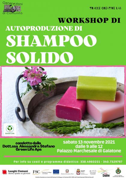 Workshop di Autoproduzione di Shampoo Solido