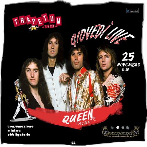 Queenuendo tribute band Queen live a Bisceglie Trapetum