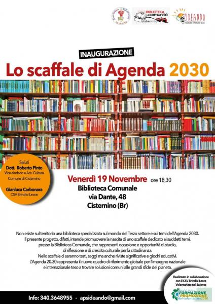 Lo scaffale di Agenda 2030