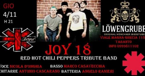 Joy 18 Red Hot Chili Peppers Tribute Band live @ Lowengrube