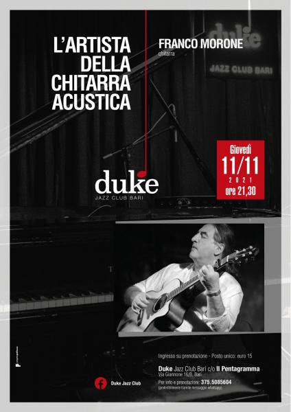 “Franco Morone - L’artista della chitarra acustica"