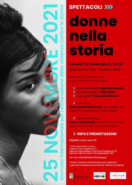 Donne nella storia | Spettacolo teatrale di beneficenza