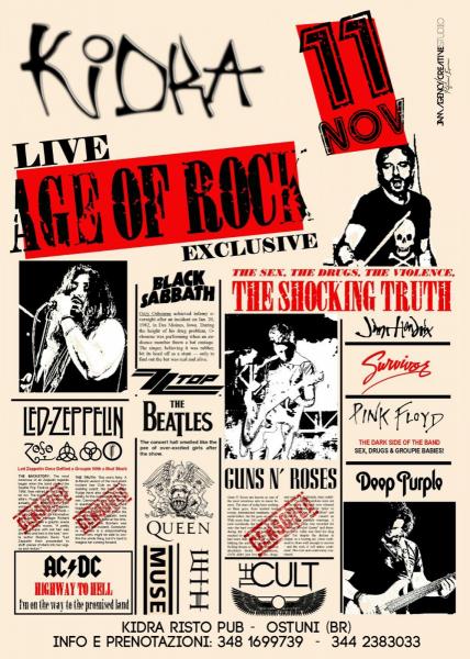 AGE of ROCK - Live Kidra Risto-Pub (Ostuni)