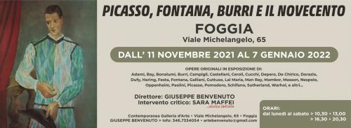 Picasso, Fontana, Burri e il novecento a Foggia