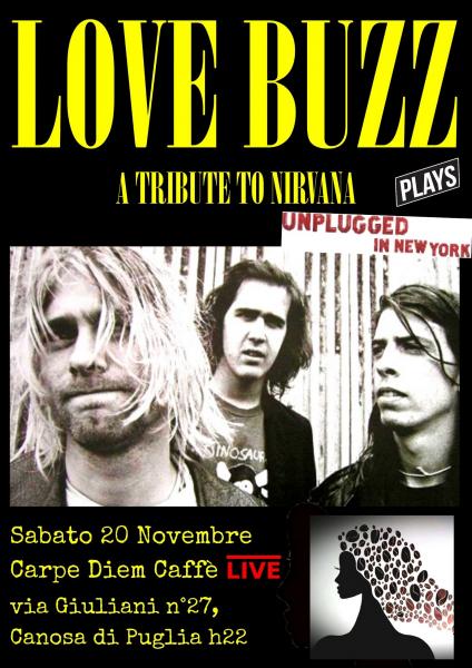Love Buzz in concerto - A Tribute to Nirvana Unplugged in New York
