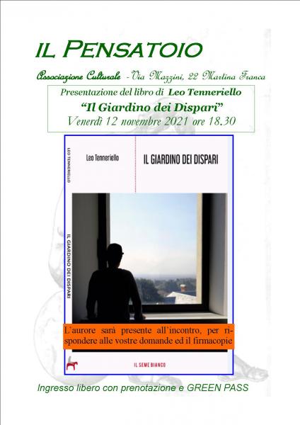 Presentazione del libro  “Il Giardino dei Dispari” di  Leo Tenneriello