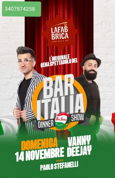 LA DOMENICA DELLA FABBRICA E' BAR ITALIA