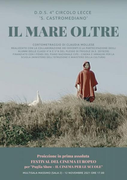 Anteprima assoluta del cortometraggio “Il mare oltre”